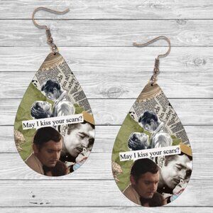 Gone With The Wind Earrings- Hypoallergenic